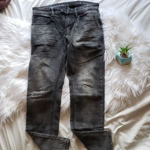 Versace 1969 Italia Faded Black Gray Jeans